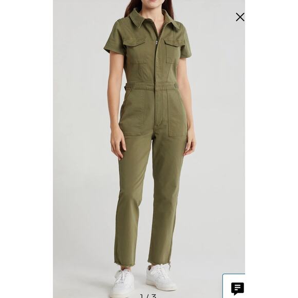 Good American Pants - Good American Fit for Success Green Jumpsuit, 3XL NWT